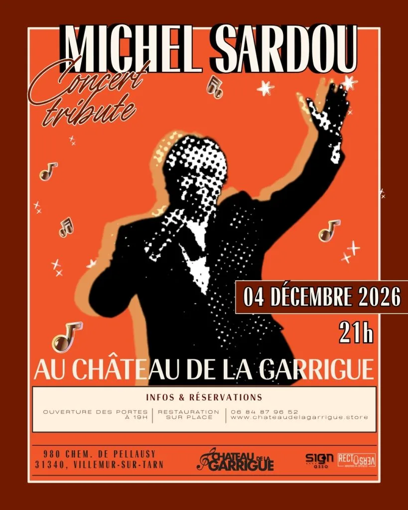 Affiche de l'animation Tribute Michel Sardou